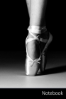 Notebook: Ballett Ballerina Notizbuch / persönliches Tagebuch / Schreibheft / Logbuch / Planer / Vokabelheft / Notizen - 6 x 9 Z By Notizbuch A5 Linier Notizbuch Ballerina Cover Image