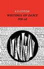 Writings on Dance 1938 - 1968 Cover Image