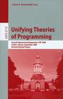 Unifying Theories of Programming Cover Image