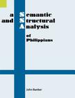 A Semantic and Structural Analysis of Philippians Cover Image