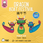 Bitty Bao Dragon Boat Festival: A Bilingual Book in English and Mandarin with Simplified Characters and Pinyin By Lacey Benard, Lulu Cheng, Lacey Benard (Illustrator) Cover Image