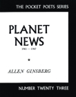 Planet News: 1961-1967 (City Lights Pocket Poets) By Allen Ginsberg Cover Image