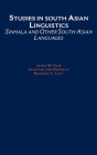 Studies in South Asian Linguistics: Sinhala and Other South Asian Languages Cover Image