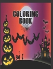Coloring Book: Cute Halloween Book for Kids, 3-5 yr olds Cover Image