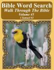 Bible Word Search Walk Through The Bible Volume 45: 1 Samuel #2 Extra Large Print By T. W. Pope Cover Image