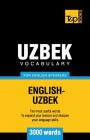Uzbek vocabulary for English speakers - 3000 words Cover Image