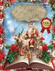 Christmas Ephemera Book: High Quality Images Of Santa Claus and Elk For Paper Crafts, Scrapbooking, Mixed Media, Junk Journals, Decorative Art, By Kate Curry Cover Image
