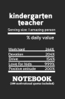 Teacher nutrition 100 days of school magical notebook with 100 motivation quotes included to succeed in life and teaching.: Bundle of millionaire's qu Cover Image