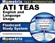 Ati Teas English and Language Usage Flashcard Study System: Teas 6 Test Practice Questions & Exam Review for the Test of Essential Academic Skills, Si By Mometrix Nursing School Admissions Test (Editor) Cover Image