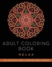 Adult Coloring Book: Relax (Peaceful Adult Coloring Book Series) Cover Image