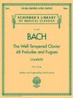 Bach: The Well-Tempered Clavier 48 Preludes and Fugues: Complete Books 1 and II for Piano Cover Image
