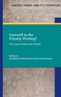 Farewell to the Priestly Writing?: The Current State of the Debate By Friedhelm Hartenstein (Editor), Konrad Schmid (Editor) Cover Image