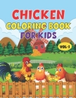 Chicken Coloring Book For Kids: Best Chicken Children Activity Book for Kids, Boys & Girls. Fun Facts about Chicken Cover Image