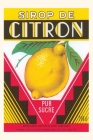 Vintage Journal Lemon Syrup Label By Found Image Press (Producer) Cover Image