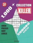 1,000 + Collection sudoku killer 12x12: Logic puzzles easy levels By Basford Holmes Cover Image
