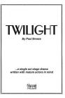 Twilight: a single act stage drama written with mature actors in mind. By Paul Breeze Cover Image