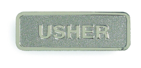 Silver Usher Badge  Cover Image