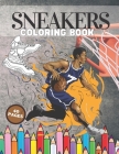 Sneakers Coloring Book: Urban Teens Colouring For Kids Kids, Air Jordan Created Relieving Heads, Amazing Collectors 40 Pages By Mario Trojan Cover Image