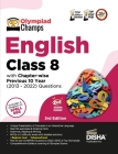 Olympiad Champs English Class 8 with Chapter-wise Previous 10 Year (2013 - 2022) Questions 5th Edition Complete Prep Guide with Theory, PYQs, Past & P By Disha Experts Cover Image