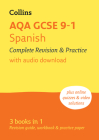 AQA GCSE 9-1 Spanish Complete Revision and Practice: Ideal for home learning, 2026 exam By Collins Cover Image