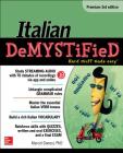 Italian Demystified By Marcel Danesi Cover Image