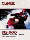 Clymer Ski-Doo Snowmobile Shop Manual, 1985-1989: Service, Repair, Maintenance By Penton Staff Cover Image