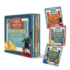 History for Kids: The Ultimate 500 Facts Collection Box Set: 1,500 Facts on World-Changing Events, People, and Battles for Curious Kids Ages 8-12 By Rockridge Press Cover Image