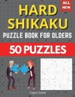 Hard shikaku puzzle for olders: 50 hard to solve puzzle Brain Game! By Tayler Smith Cover Image