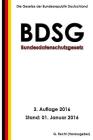 Bundesdatenschutzgesetz (BDSG), 2. Auflage 2016 By G. Recht Cover Image