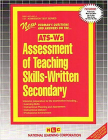 ASSESSMENT OF TEACHING SKILLS-WRITTEN (SECONDARY) (ATS-Ws): Passbooks Study Guide (Admission Test Series (ATS)) Cover Image