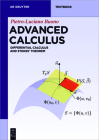 Advanced Calculus: Differential Calculus and Stokes' Theorem (de Gruyter Textbook) Cover Image