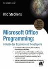 Microsoft Office Programming: A Guide for Experienced Developers (Expert's Voice) Cover Image