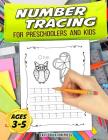 Number Tracing Book for Preschoolers and Kids Ages 3-5: Best Fun Trace Numbers Practice Preschool: Handwriting Workbook, Learning and Practice for Kid By Easy Education Press Cover Image
