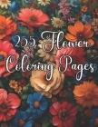 255 Flower Coloring Pages Cover Image