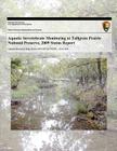 Aquatic Invertebrate Monitoring at Tallgrass Prairie National Preserve, 2009 Status Report By D. E. Bowles, National Park Service, J. Tyler Cribbs Cover Image