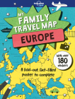 Lonely Planet Kids My Family Travel Map - Europe 1 By Joe Fullman, Andy Mansfield (Illustrator) Cover Image