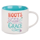 Bless Your Soul Novelty Mug, Boots Lace Grace, Microwave/Dishwasher Safe 18oz, White Ceramic By Christian Art Gifts (Created by) Cover Image