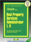 Real Property Services Administrator I, II: Passbooks Study Guide (Career Examination Series) By National Learning Corporation Cover Image