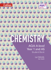 Collins AQA A-level Science – AQA A-level Chemistry Year 1 and AS Student Book Cover Image