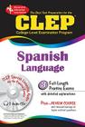 CLEP Spanish W/ Audio CDs Cover Image