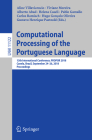 Computational Processing of the Portuguese Language: 13th International Conference, Propor 2018, Canela, Brazil, September 24-26, 2018, Proceedings Cover Image