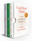Estuche Harari (contiene: Sapiens; Homo Deus; 21 lecciones para el siglo XXI) / Yuval Noah Harari Books Set (Sapiens, Homo Deus, 21 Lessons for 21st Century) Cover Image