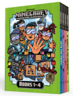 Minecraft Woodsword Chronicles Box Set Books 1-4 (Minecraft) By Nick Eliopulos Cover Image