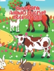 Funny Farm Animals Coloring Book For Kids: Animals Coloring Book For All Ages Cover Image