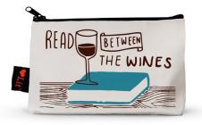 Read Between the Wines Pencil Pouch  Cover Image