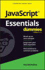 JavaScript Essentials for Dummies By Paul McFedries Cover Image