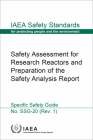 Safety Assessment for Research Reactors and Preparation of the Safety Analysis Report: IAEA Safety Standards Series No. Ssg-20 (Rev.1) By International Atomic Energy Agency (Editor) Cover Image