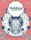 Wedding Guest Book: Lovely Bear, Email Address Book And Contact Book, with A-Z Tabs Address, Phone, Email, Emergency Contact, Birthday 120 Cover Image