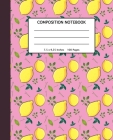 Composition Notebook: Middle and High School and College Composition Book for Kids Teenagers, Girls or Adults - 100 Wide Ruled Line Pages - By Nifty Fruit Media Cover Image