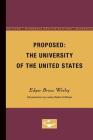 Proposed: The University of the United States By Edgar Wesley Cover Image